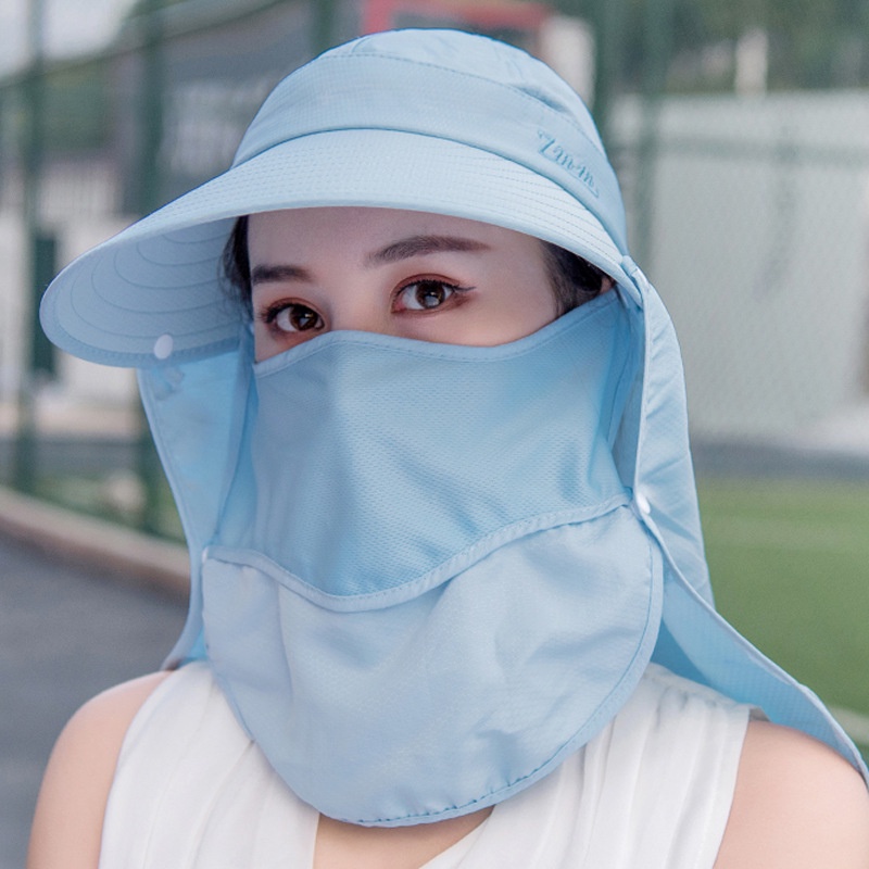 Mũ Che Mặt Chống Tia Uv Có Thể Gấp Gọn Tiện Dụng