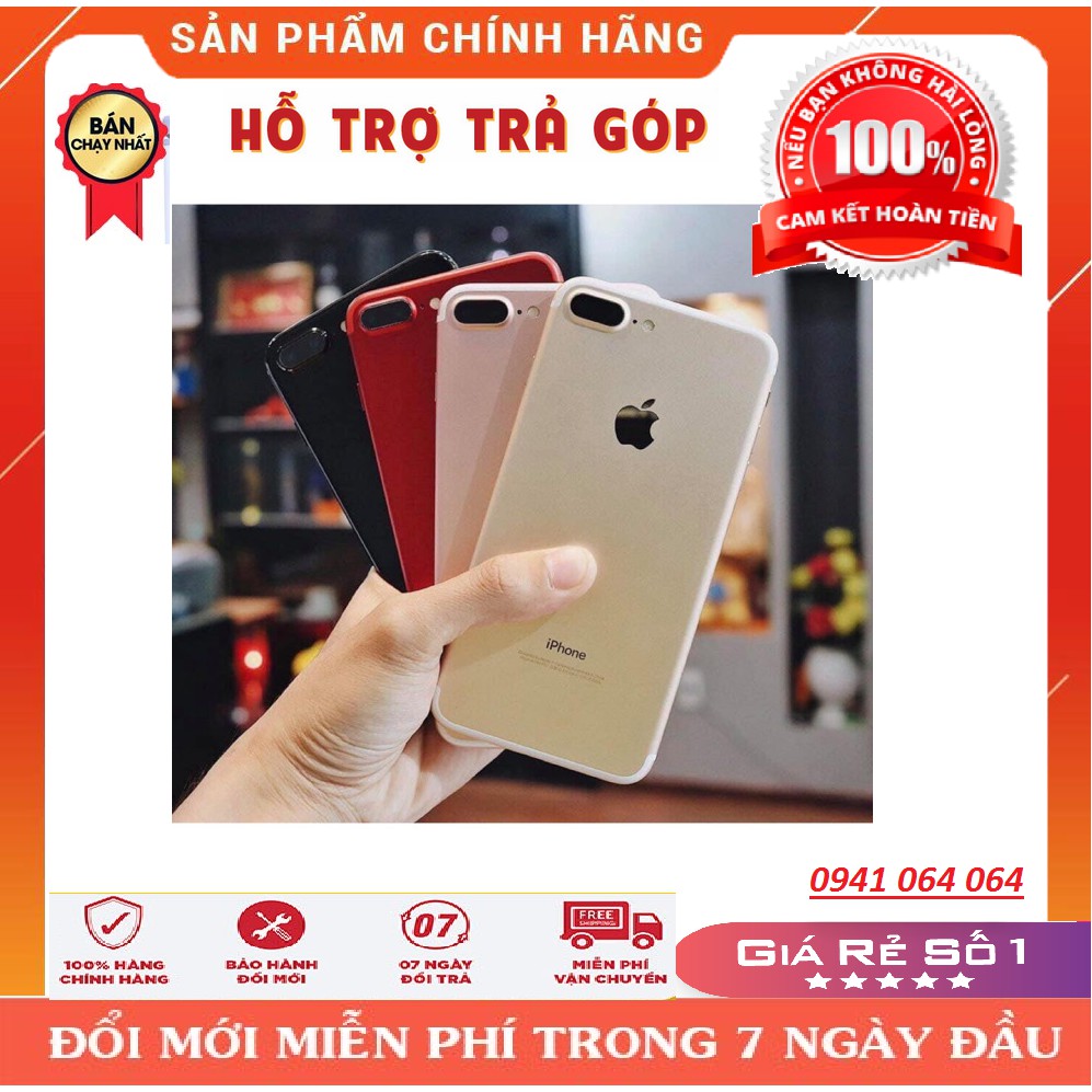 điện thoại iphone 7plus quốc tế-32gb-128gb chính hãng