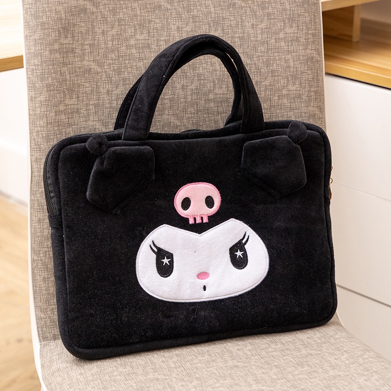 SANRIO Túi Đựng laptop / Máy Tính Bảng 14 inch Họa Tiết Winnie the Pooh / Kuromi / Hello Kitty