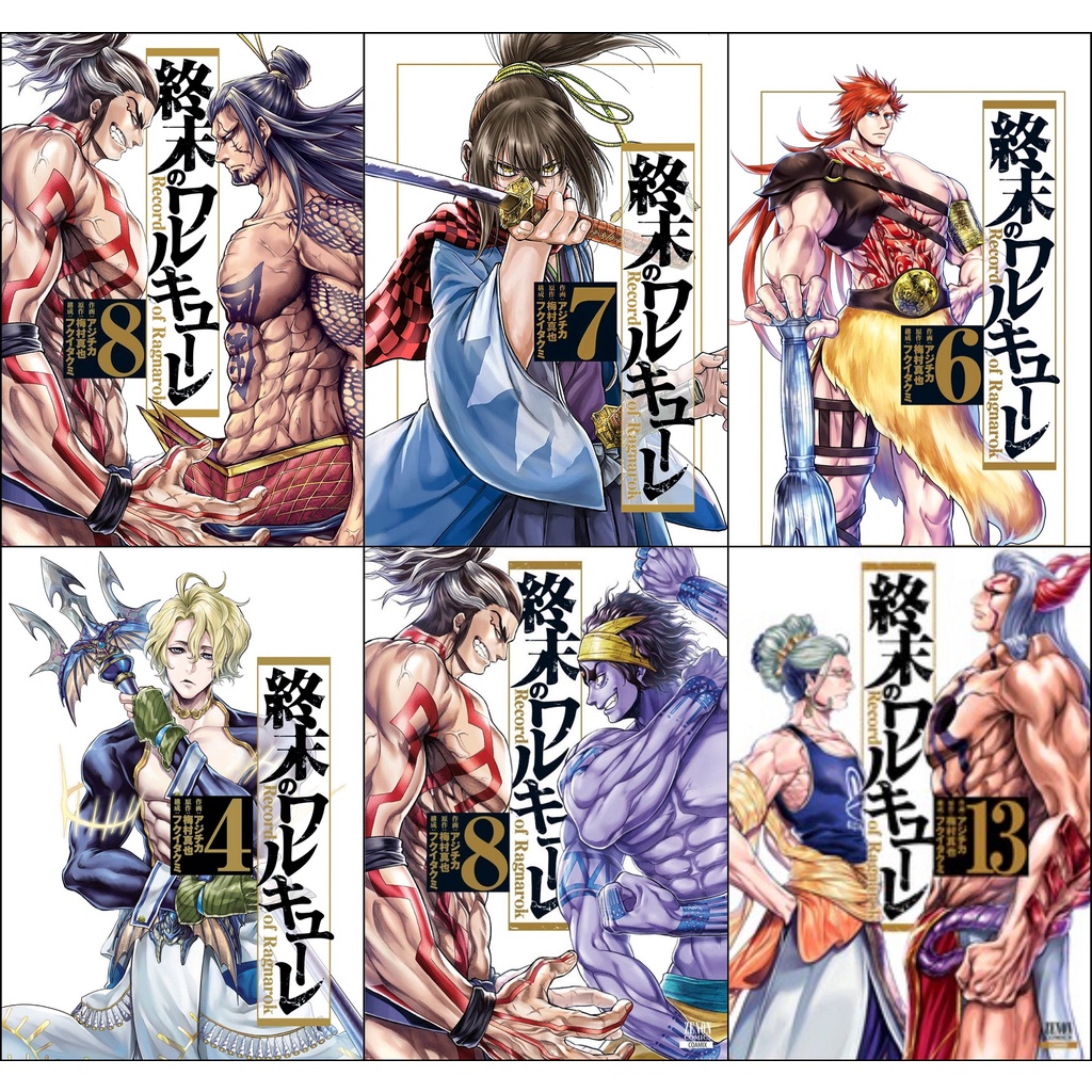 Bộ 6 Poster anime Shuumatsu No Valkyrie - Record of Ragnarok - Đại chiến người và thần  - A3,A4,A5