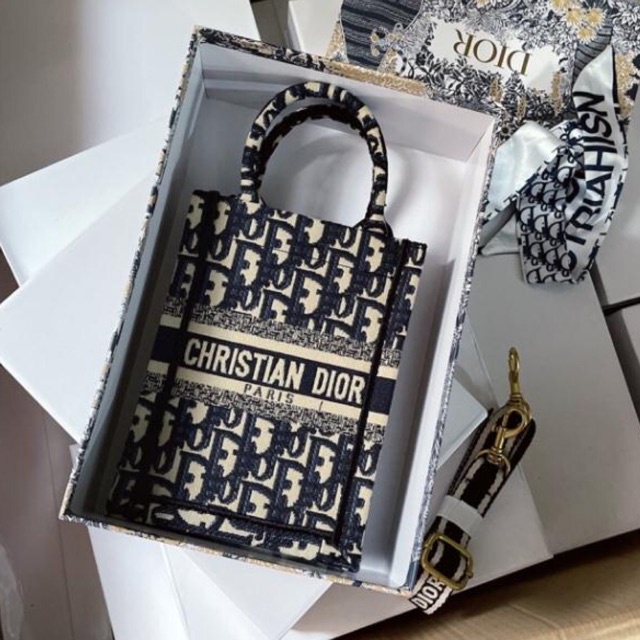 Túi đi ô thổ cẩm dáng đứng size  kèm dây đeo chéo + khăn + hộp hàng cao cấp