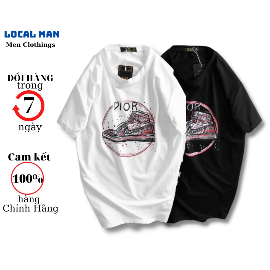 Áo thun nam chất liệu cotton cao cấp thấm hút mồ hôi tốt - LOCAL SHOES.
