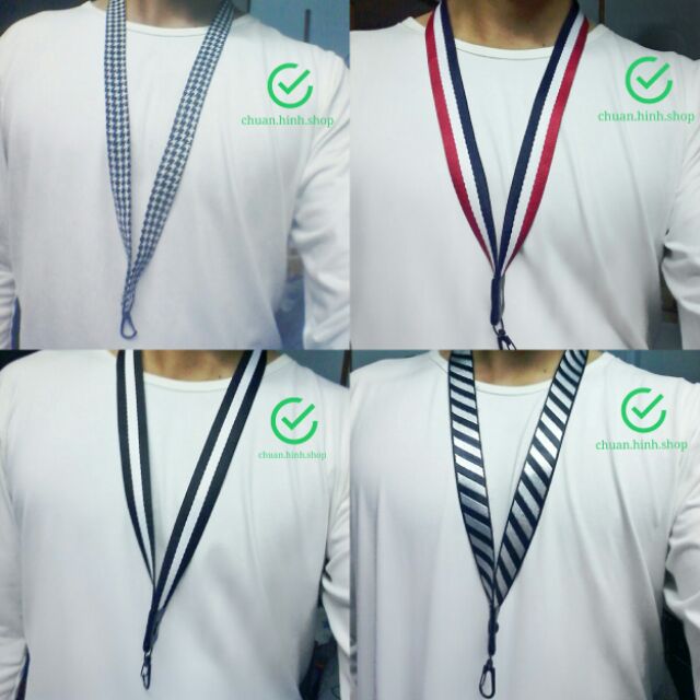 Dây đeo thẻ nhân viên văn phòng LANYARD KEYCHAIN supreme white off starwar giá rẻ