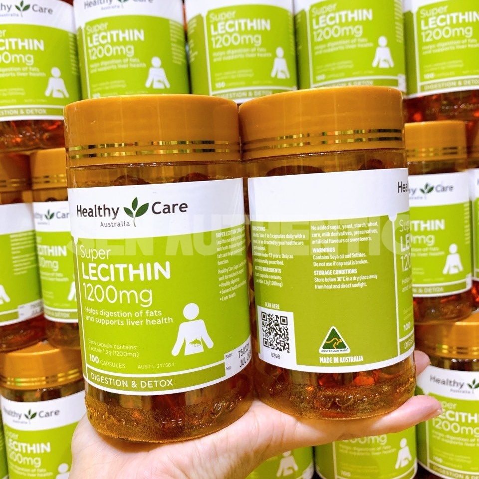 MẦM ĐẬU NÀNH HEALTHY CARE SUPPER LECITHIN HEALTHY CARE 1200MG