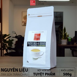 Bột kem béo nguyên liệu làm trà sữa trân châu tự pha tuyệt phẩm 500g