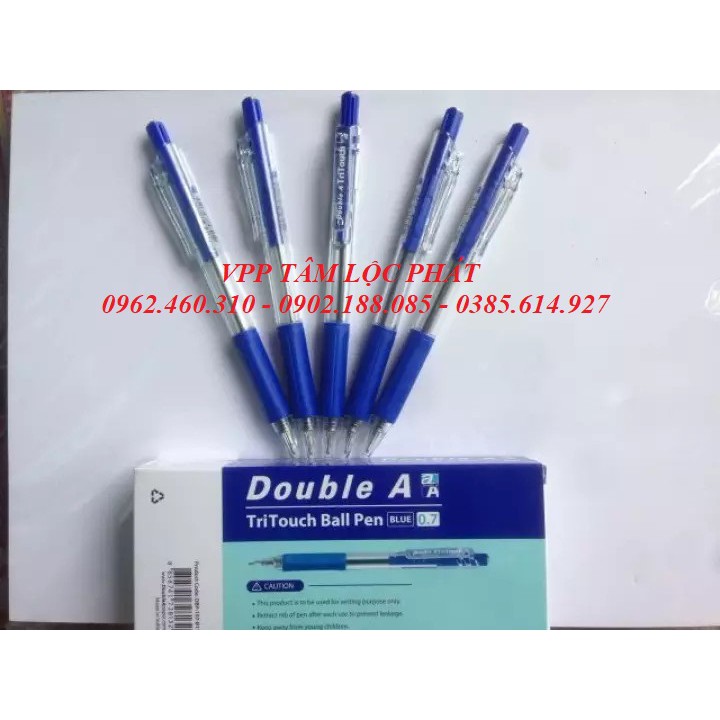 Hộp 12 Bút Bi DoubleA Tritouche nét 0.7mm (SỈ LIÊN HỆ)