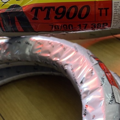 Vỏ Dunlop thái chữ vàng cao cấp TT900 60/90-17, 70/90-17  xe wave-sirius-exciter-winner