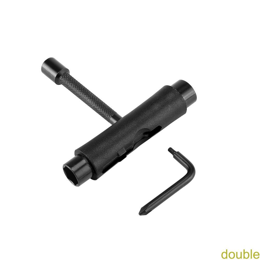Tua vít đa chức năng T-Shaped Trượt băng Tất cả trong một Dụng cụ sửa chữa tuốc nơ vít Tua vít Phụ kiện ván trượt