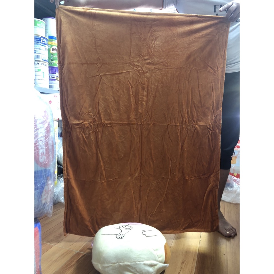 Sét Chăn Gối Cho Bé Quà Tặng Bobby Hình Bò Sữa Và Bộ Chăn Đa năng Hình Mèo Con