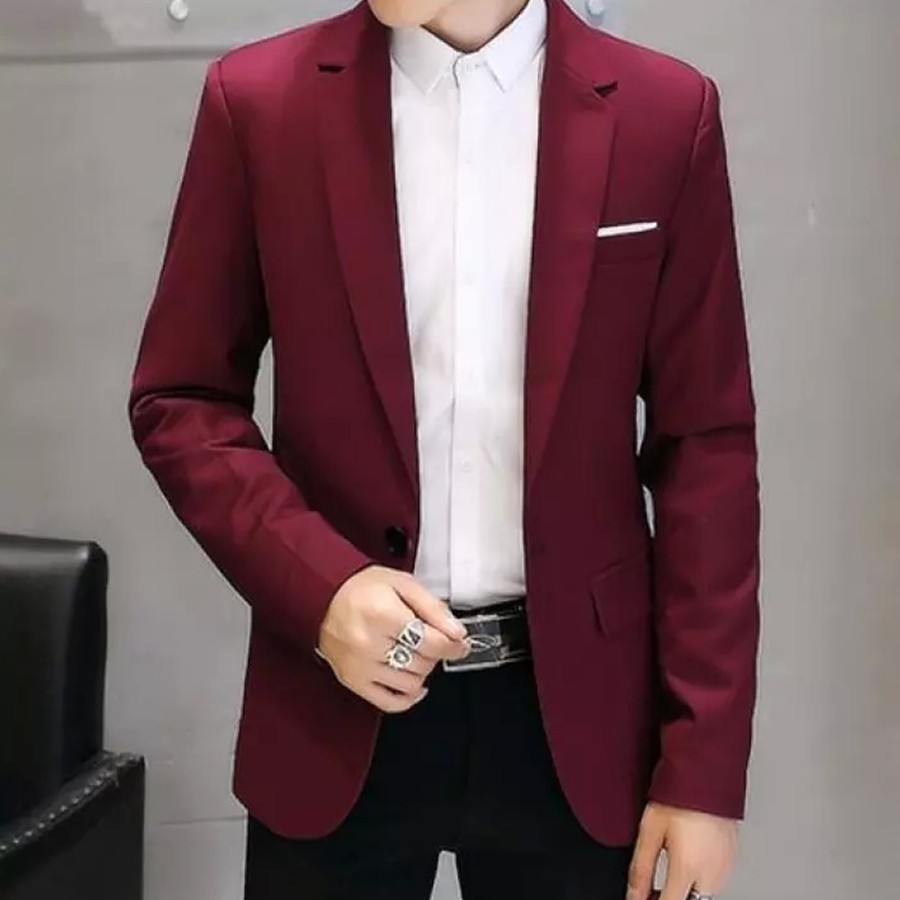 [Xả Kho] Áo vest nam Cao Cấp full size màu Đỏ Rượu