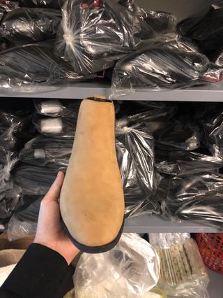 [TẶNG LÓT TĂNG CHIỀU CAO] Chelsea Boot Da Lộn Vàng Bò
