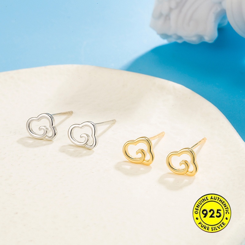 Bông Tai Mạ Bạc 925 Thời Trang Cho Nữ