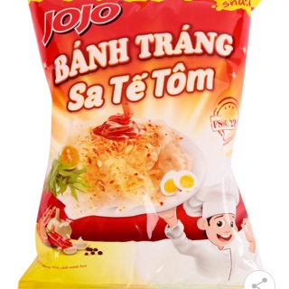 Snack bánh tráng trộn sa tế tôm jojo gói 44g