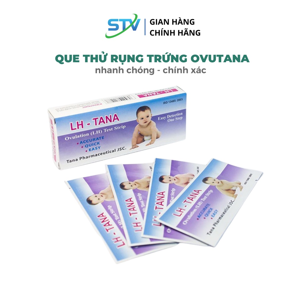 Que Thử Rụng Trứng LH Tana TANAPHAR Nhanh Chóng Đơn Giản 2 Vạch Chính Xác