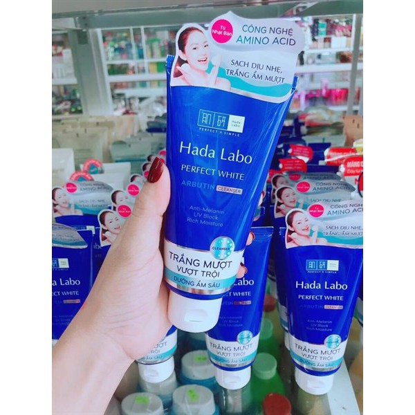 ✅ (CHÍNH HÃNG) Hada Labo Perfect White Arbutin Cleanser – Sữa Rửa Mặt Hada Labo Trắng Hoàn Hảo | BigBuy360 - bigbuy360.vn