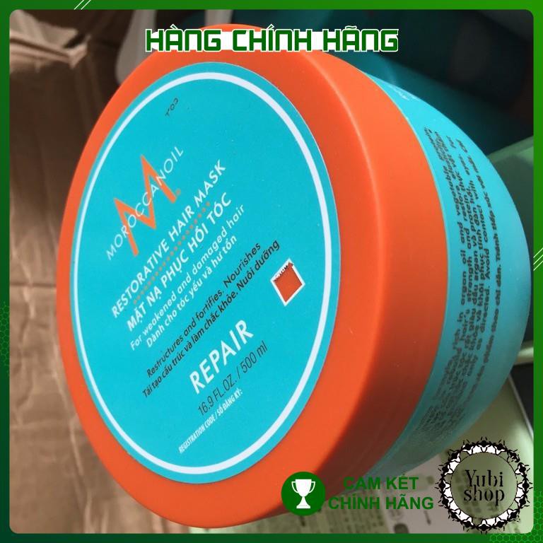 Kem Ủ Tóc Moroccanoil Restorative Hair Mask 500ml Phục Hồi Hư Tổn Cho Tóc - Israel - New