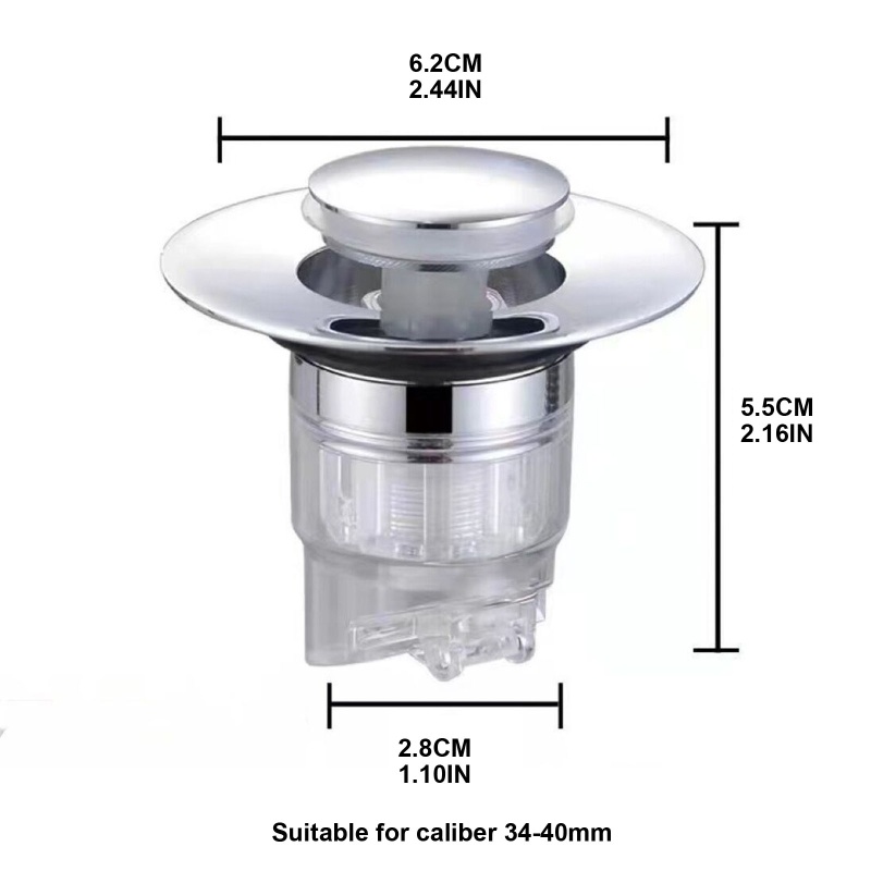 QQ Nắp Lọc Chặn Rác Cho Bồn Rửa Chén Tiện Dụng