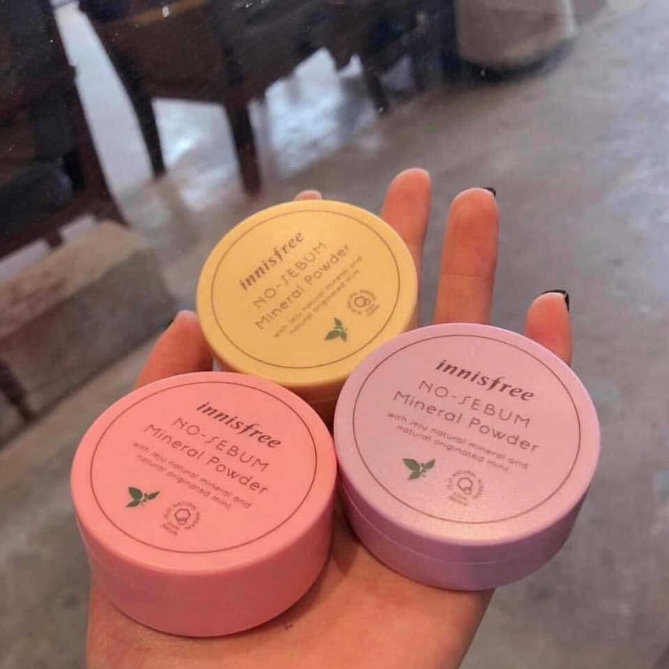Phấn bột kiềm dầu Innisfree No Sebum Mineral Powder | BigBuy360 - bigbuy360.vn