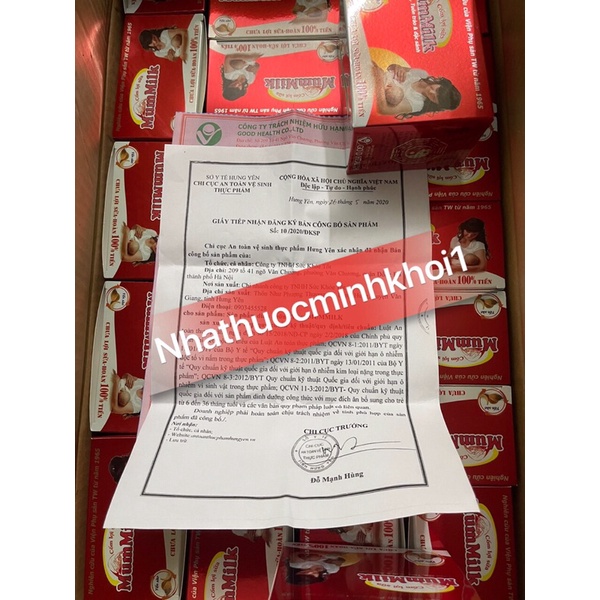 CỐM LỢI SỮA MUMMILK YẾN SÀO CHO PHỤ NỮ SAU SINH