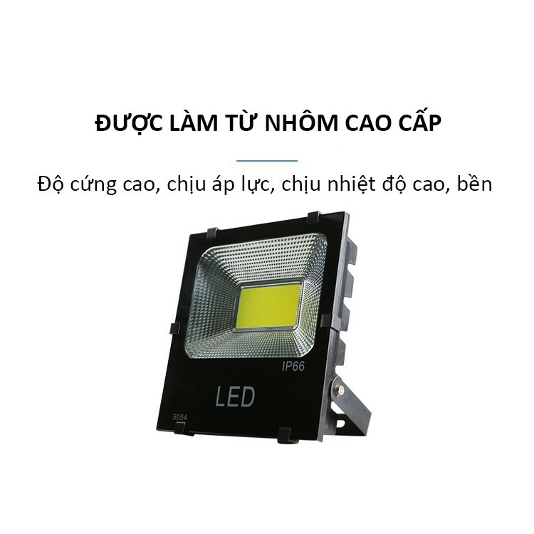 Đèn led 100W chiếu sáng ngoài trời công suất cao - Đèn pha 100W