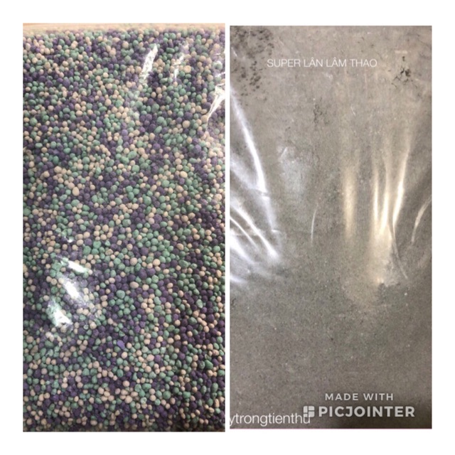 COMBO 2 LOẠI PHÂN LÂN SUPER PHÂN NPK ĐẦU TRÂU ĐA NĂNG 17 12 17 TE