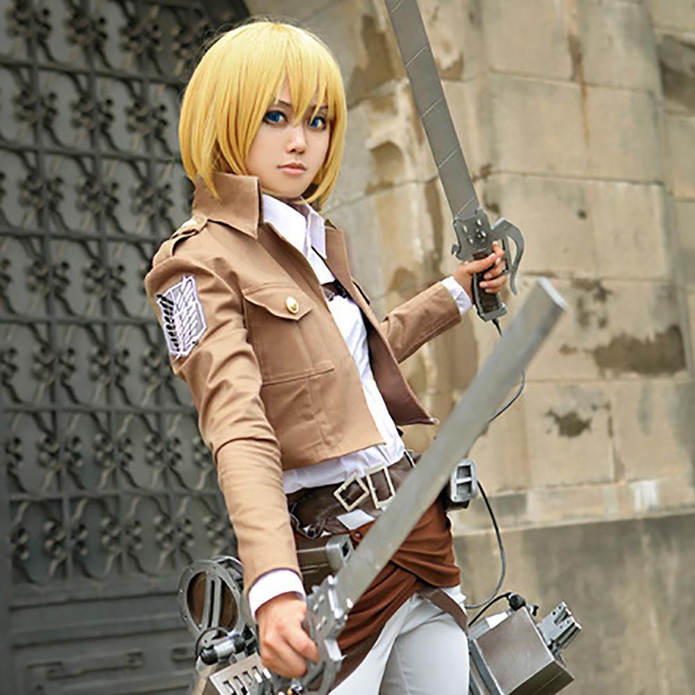 AROMA Áo Khoác Polyester In Hình Shingeki no Kyojin Trong Attack on Titan Cá Tính