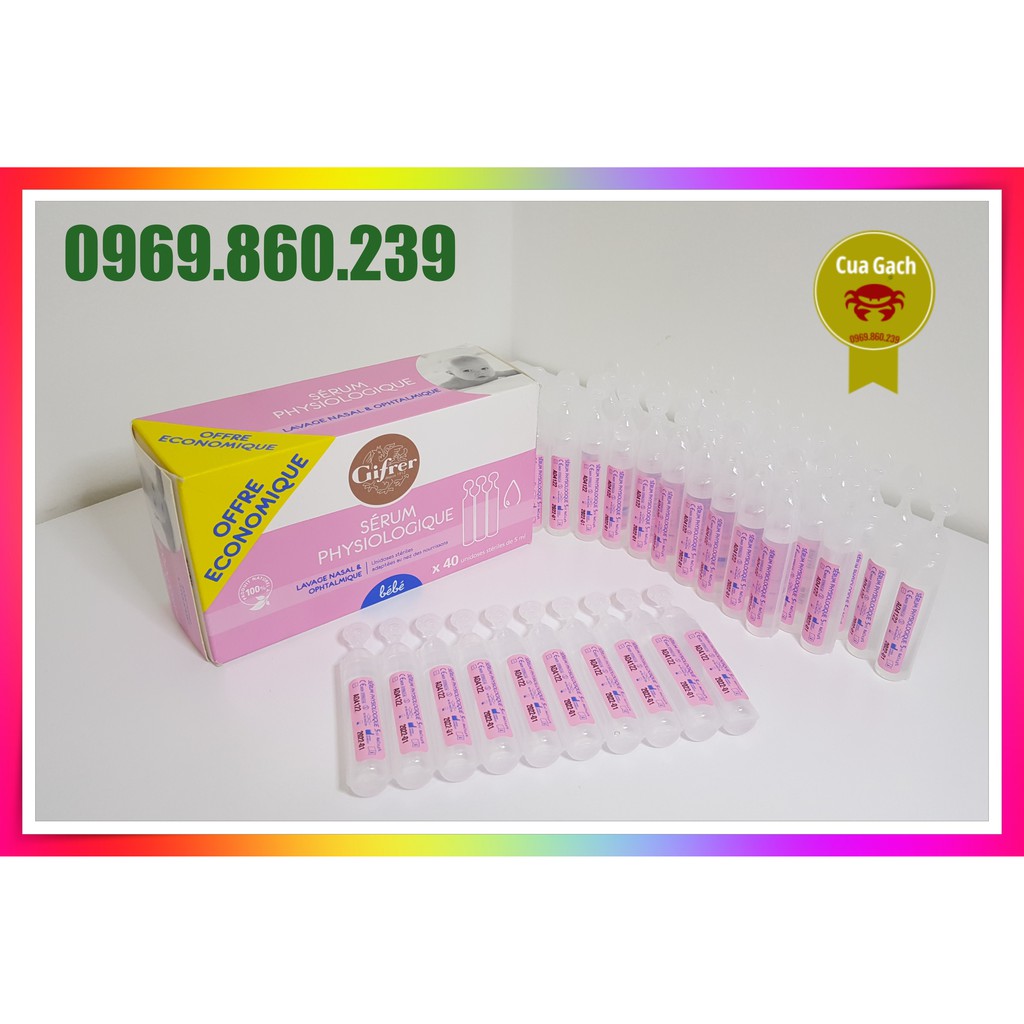 Nước Muối Sinh Lý Pháp cho Trẻ Sơ Sinh