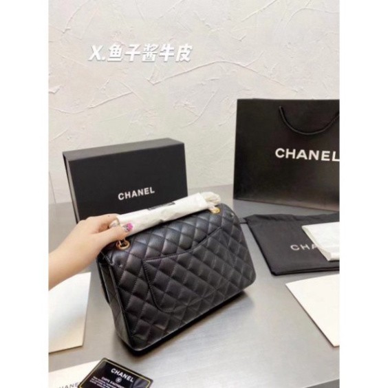 Túi xách nữ thời trang CN tag vàng da hột fullbox vip Ms 0180984