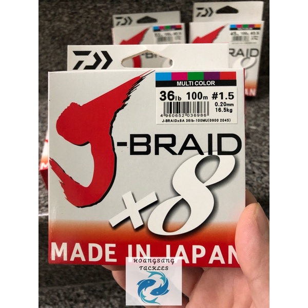 Dây PE DAIWA J BRAID X8