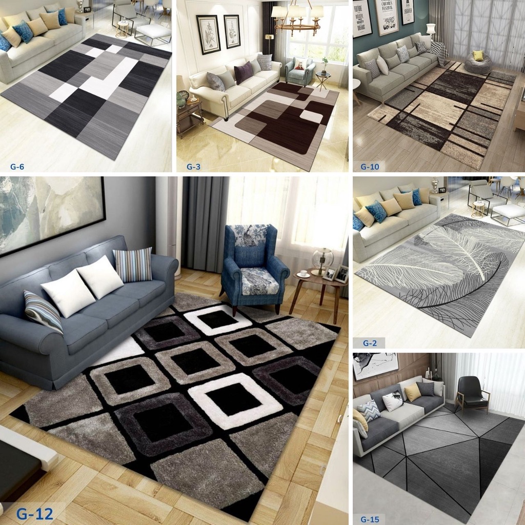 Thảm Trải Sàn - Thảm Bali Nhập Khẩu 100% Cao Cấp 1m2x1m6,1m6x2m3 Phòng Khách..