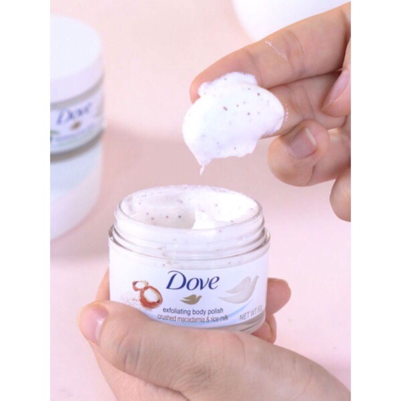 Kem tẩy tế bào chết Dove 50g nội địa Trung