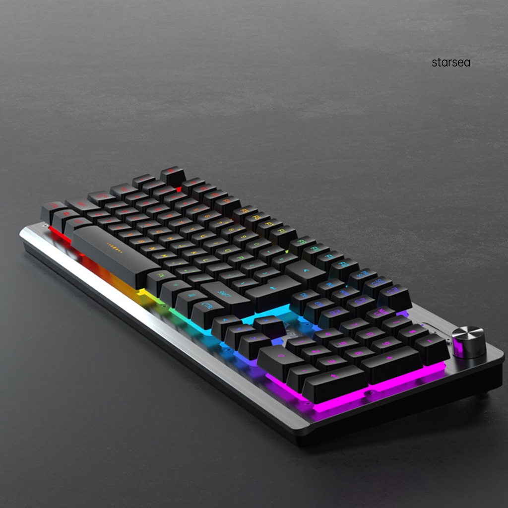 Bàn Phím Cơ Gaming Stse K002 104 Phím Có Đèn Led Nền Rgb