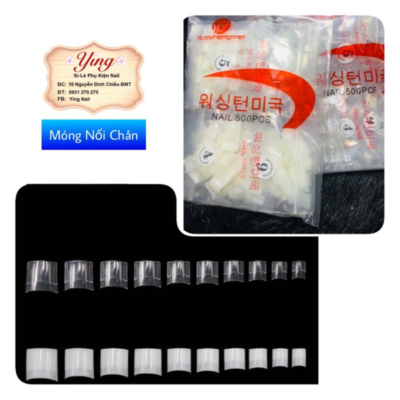 Móng Nối Tip Hàn Form Thẳng.Có bán lẻ size 5-6-7-8-9