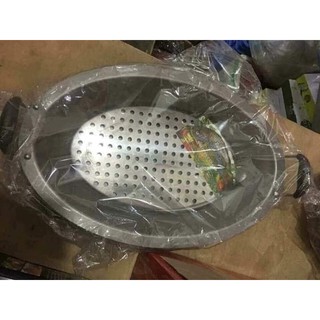 Khay Om Cá Inox#khay_om_cá- Khay Lẩu Cá Inox- Khay Nấu Cá Chép Om Dưa