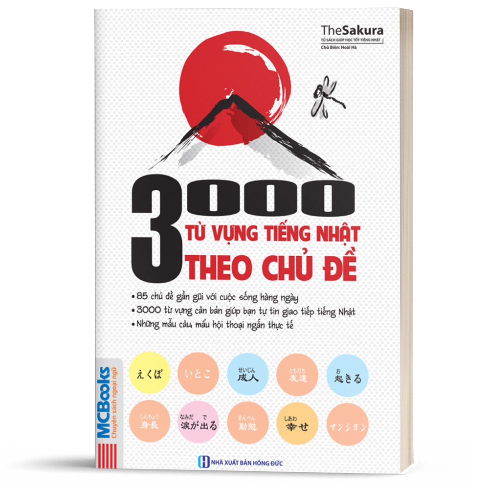 Sách - 3000 Từ Vựng Tiếng Nhật Theo Chủ Đề