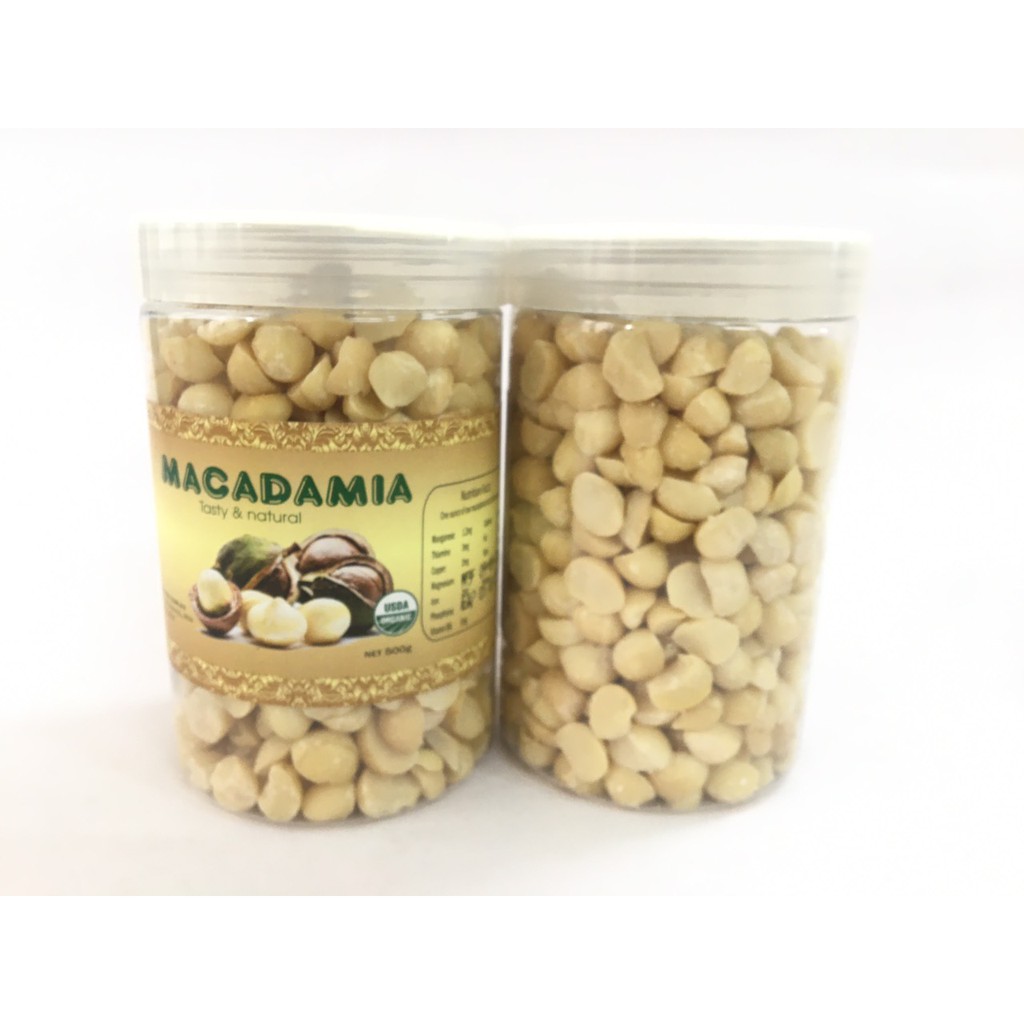 Nhân Hạt Macca Úc Đã Tách Vỏ 500gr