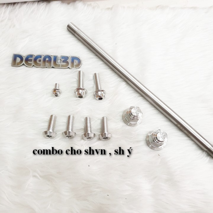 TRỌN BỘ ỐC SALAYA THÁI MẪU 2021 DÀN CHÂN TRƯỚC CHO XE TAY GA HONDA SIÊU ĐẸP