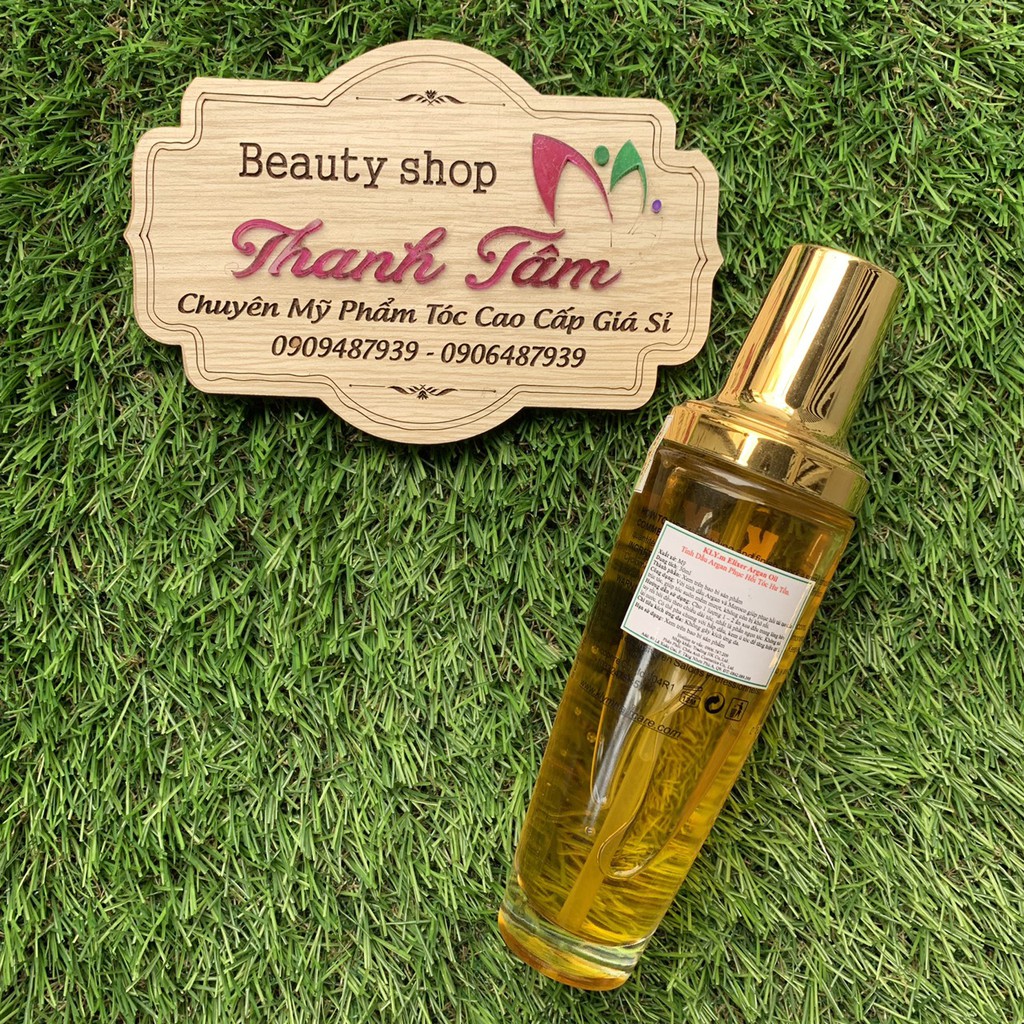Tinh dầu dưỡng tóc Kly.M Elixer Argan Oil phục hồi tóc hư tổn 125ml