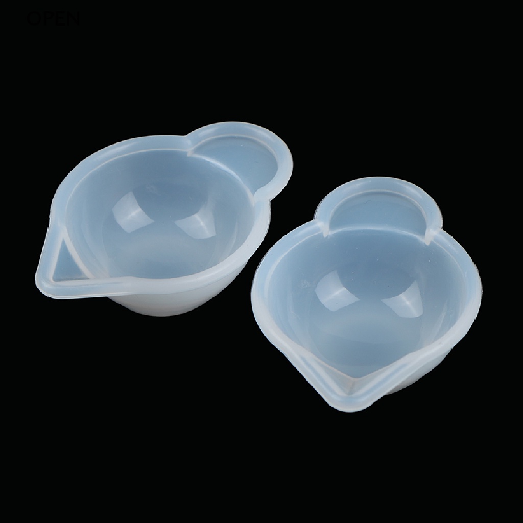 Set 5 Cốc Silicone 10ml Làm Đồ Thủ Công Resin Epoxy UV DIY