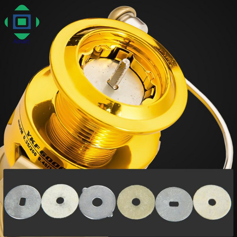 5.2: 1 High Speed Fishing Reel Metal Coil Pocket Small Wheel Mini Size Spin Fishing Reels Spin wheel Lightweight