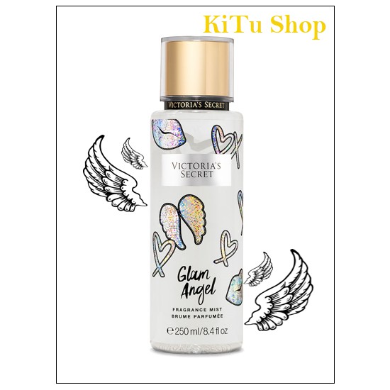 «Full Seal» 🎈 Xịt Thơm Body Mist Victoria’s Secret - GLAM ANGEL 250ML ❃