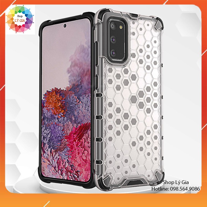 Ốp lưng chống sốc tổ ong cho Note 20 Ultra/Note 10 Plus/S22 /S21/S20/S10