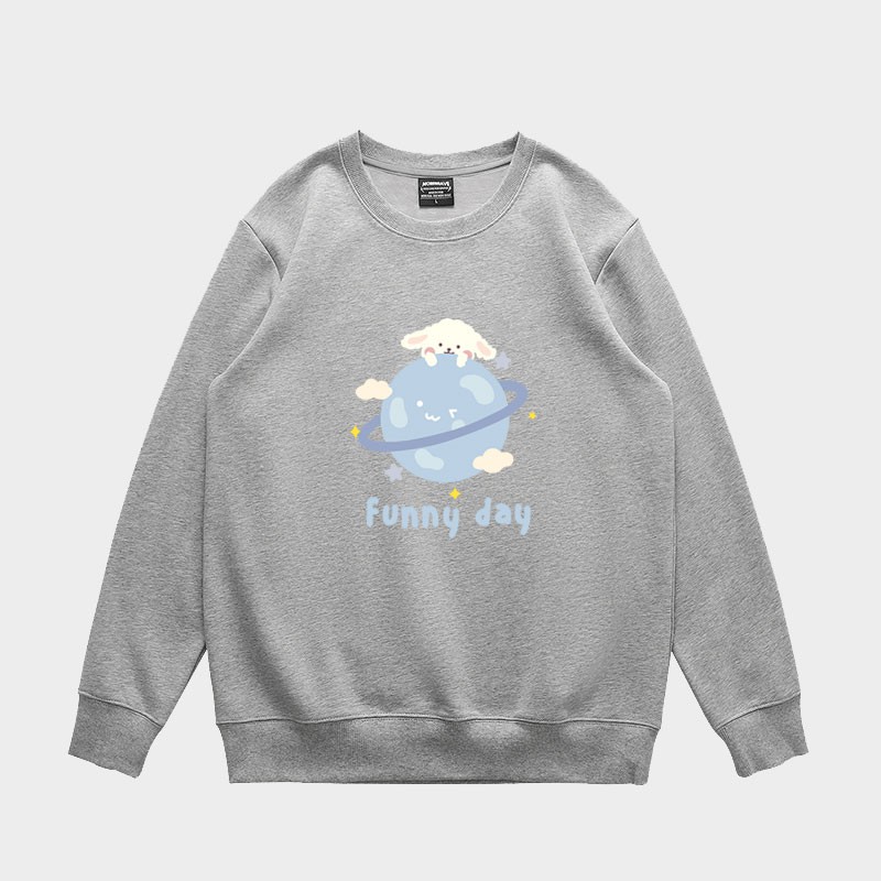 Áo hoodie tay dài thời trang Hàn Quốc xinh xắn trẻ trung cho nữ | BigBuy360 - bigbuy360.vn