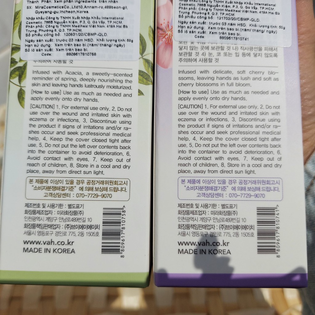 Kem Dưỡng Da Tay Chiết Xuất Thiên Nhiên PureMind Botanical Hand Cream 50g LOVESKINCARE VN