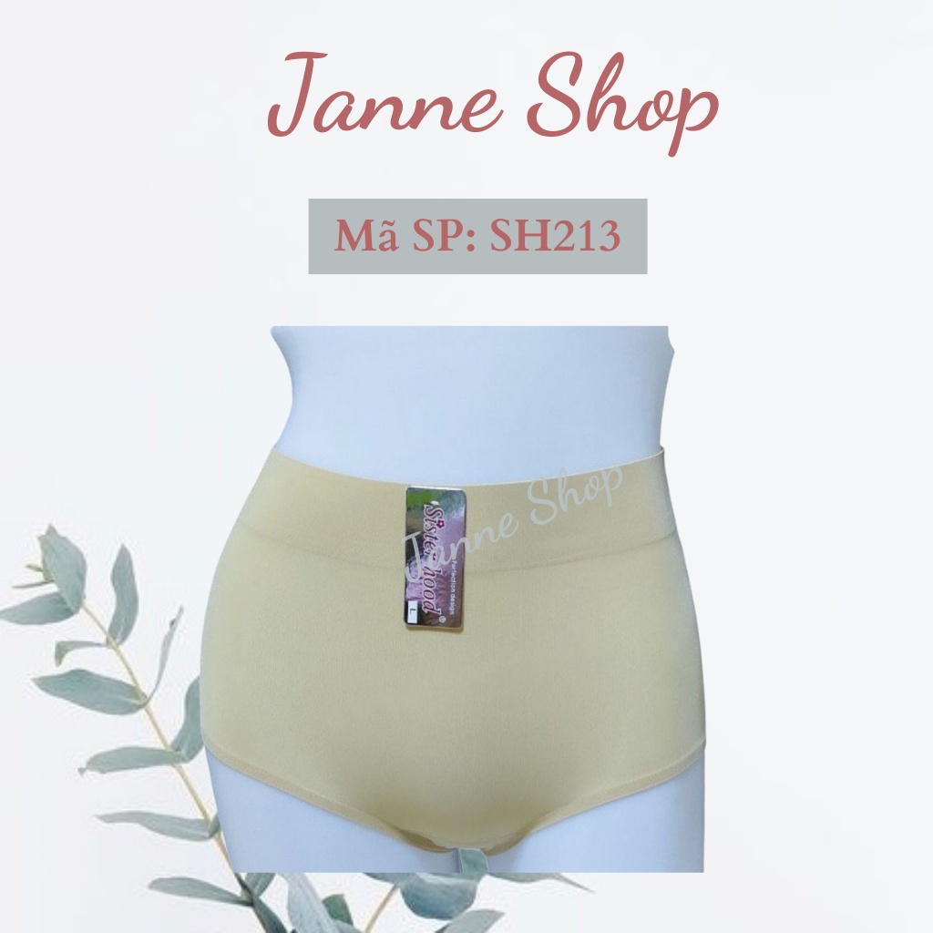 Quần Gen Bụng Su Đúc Định Hình Không Đường May Cạp Cao Qua Rốn Tạo Eo Đẹp Thái Lan Sister hood  213