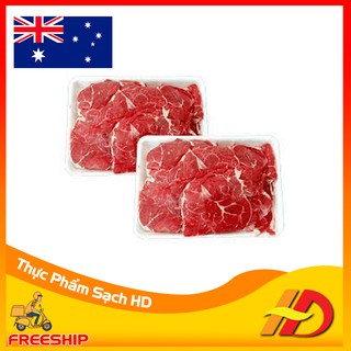 Bắp bò Úc cắt mỏng - 500gr
