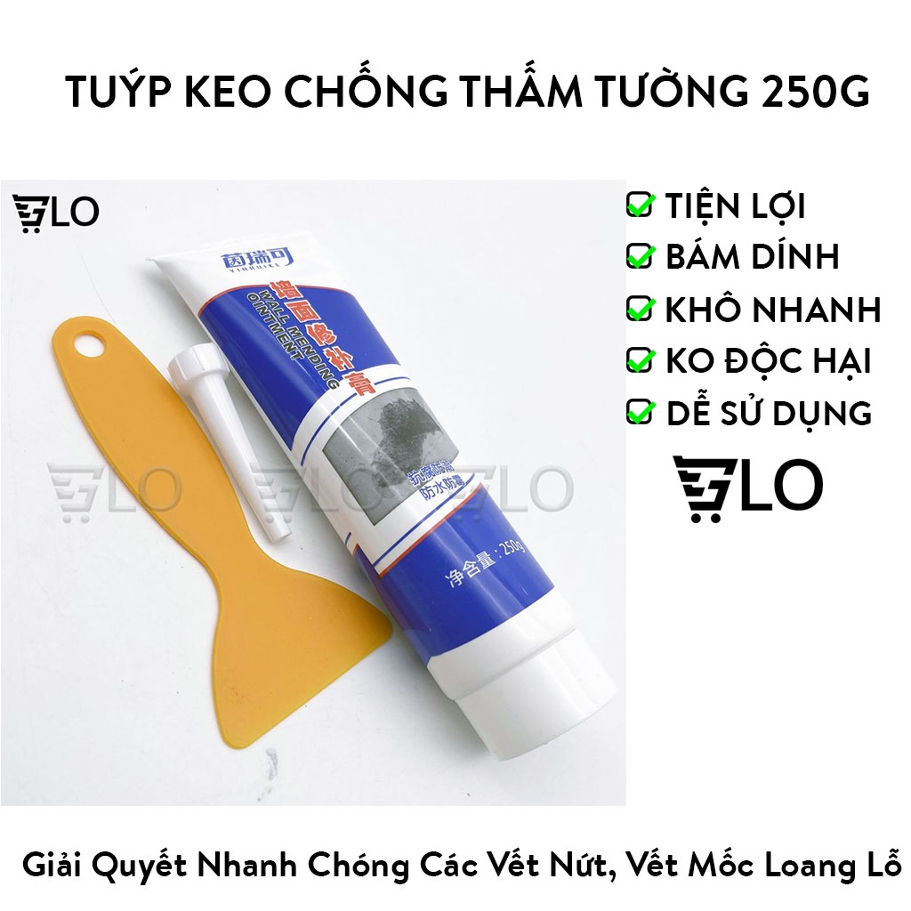 Tuýp Keo Chống Thấm Tường 250g Kèm Phụ Kiện