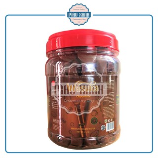 Bánh Quế Wasuka Nhân Kem Socola 540g (Hũ 45 cây)