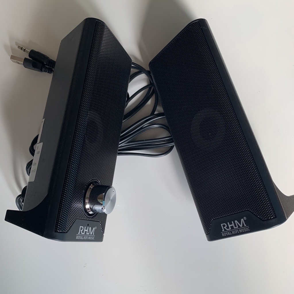 (Mới) Loa 2.0 Rhm 116bt Có Buletooth - Nguồn Usb Chính Hãng Kho Hàng Sỉ Phú Thành