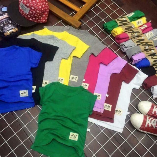 Áo thun hm cho be trai bé gái